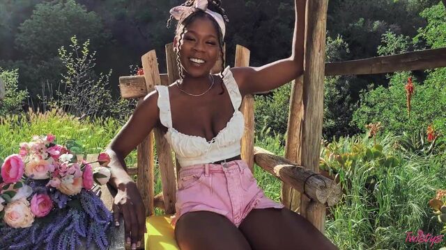 Hazel Grace's solo video by Twistys