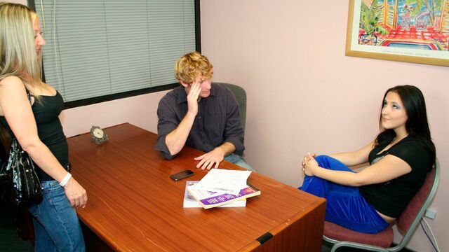 Poor Sara's long legs sex by See Mom Suck