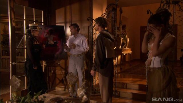 Vanessa Lane em saltos altos vídeo no Bluebird Films