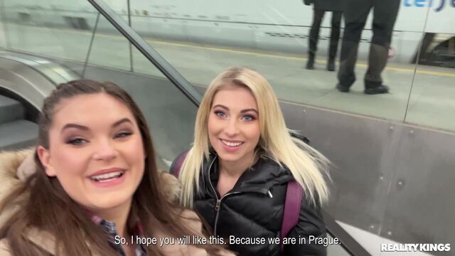 अतुलनीय Taylee Wood और Lilly Bella - कैंची चलाना ट्रेलर - RK Prime