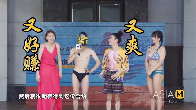 Model Media Asia - rodaje de tetas grandes